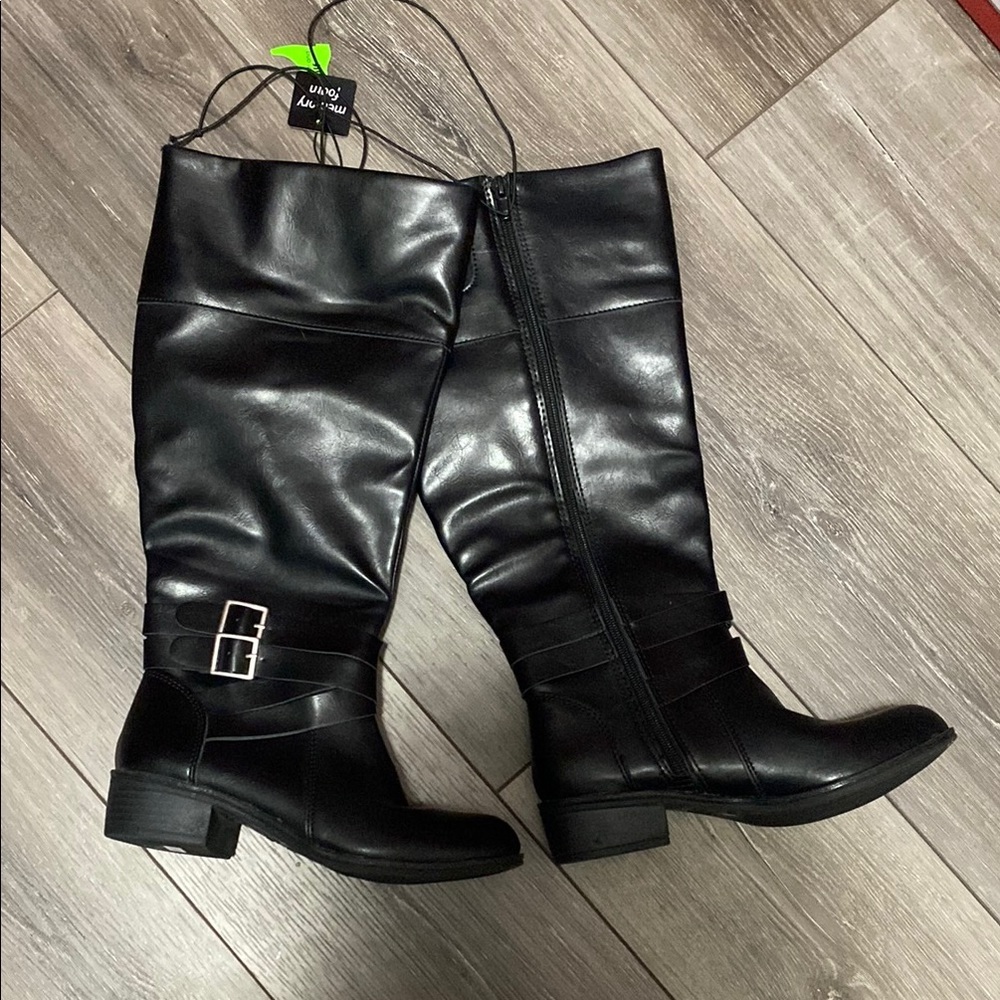 NWT! Arizona Black Knee-High Boots - Denmark